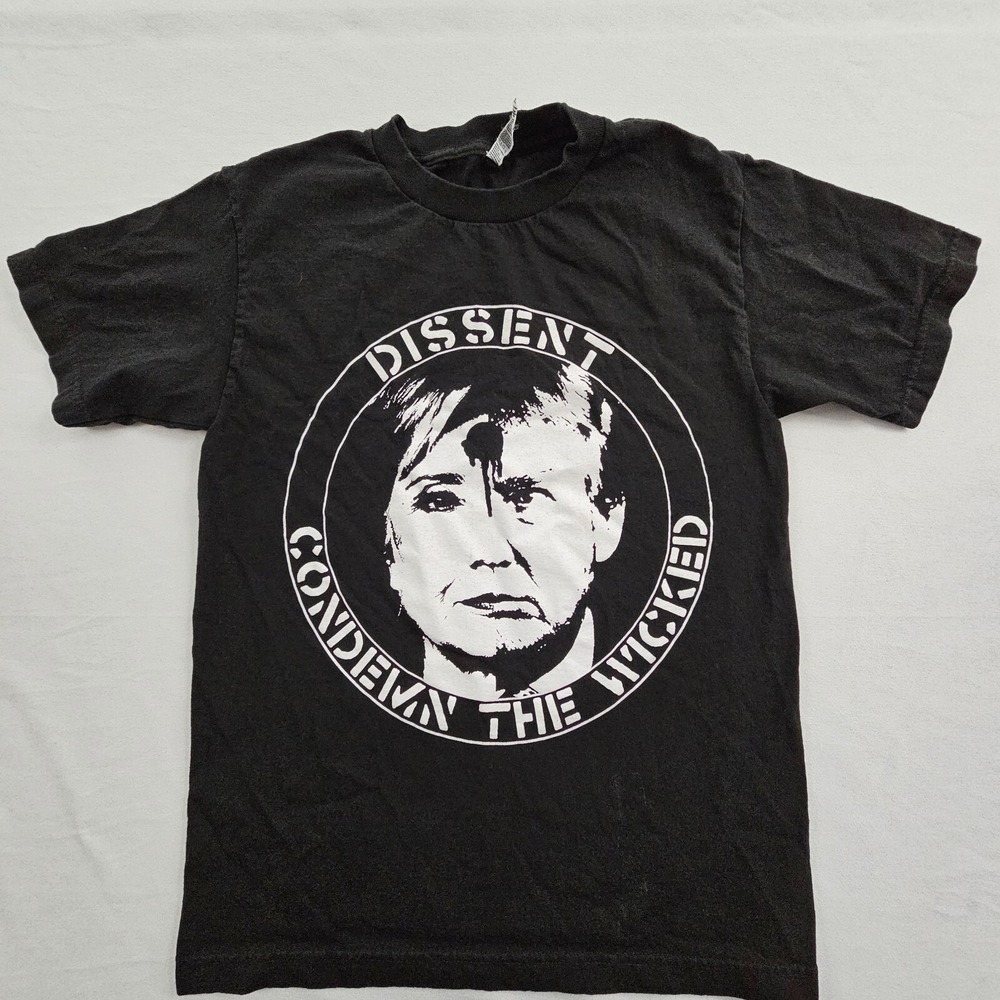 Dissent‎ Condemn the Wicked Black Short Sleeve Cotton T-Shirt Men's S